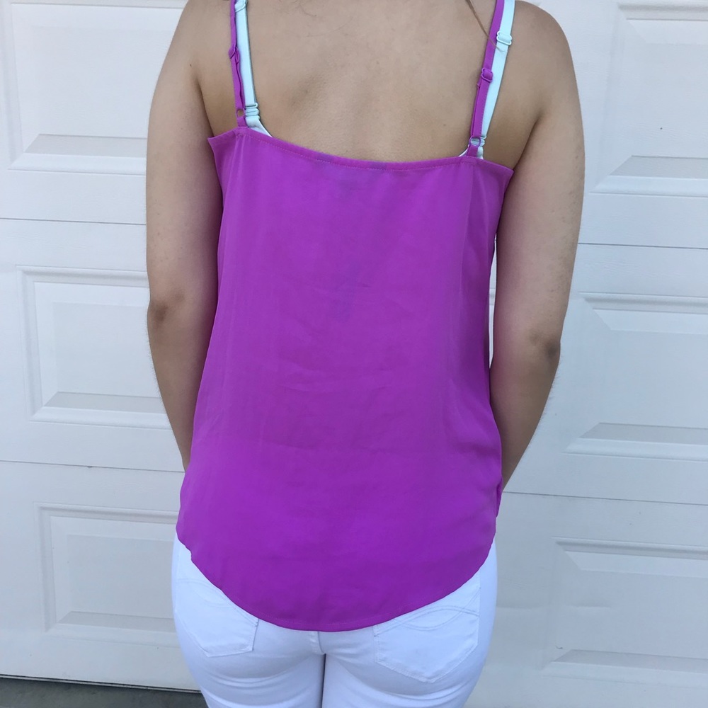 Express purple crossover top - Picture 2 of 4